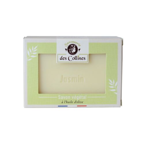 Savon végétal - 100gr - Parfum Jasmin - Savonnerie des Collines