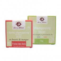 Routine solide pour mes cheveux - fraise des bois