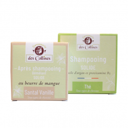 Routine solide pour mes cheveux - santal vanille
