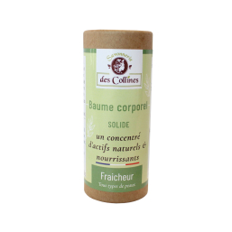 Baume solide hydratant pour le corps - Fraicheur