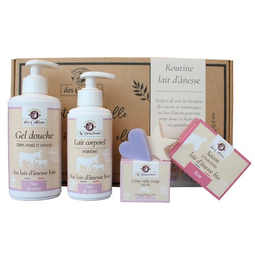Routine lait d'ânesse