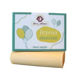 Savon "Joyeux anniversaire"